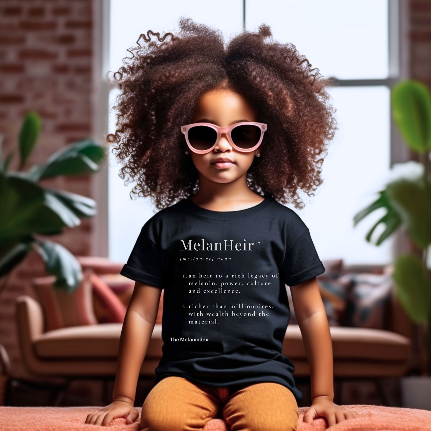 MelanHeir™ Kids Cotton Tee