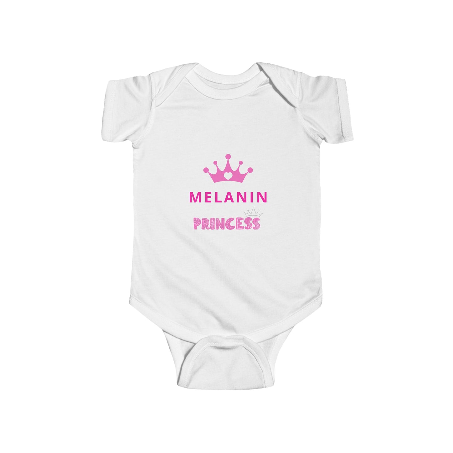 Melanin Princess Infant Onesie