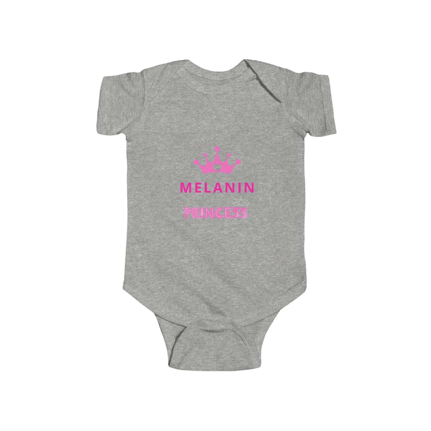 Melanin Princess Infant Onesie