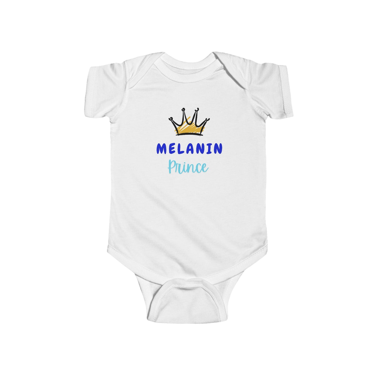 Melanin Prince Infant Onesie