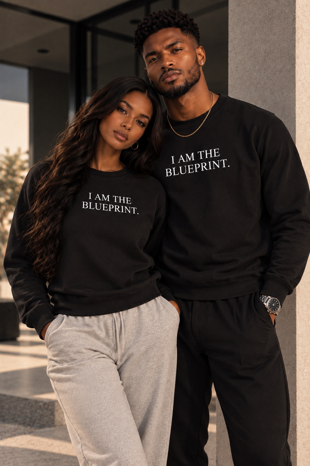 I Am The Blueprint Crewneck