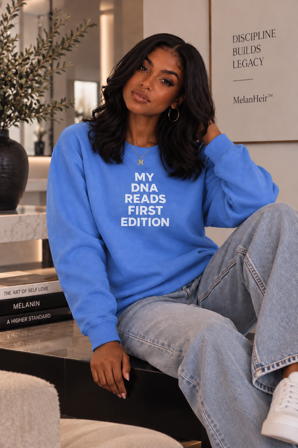 My DNA Reads First Edition Crewneck